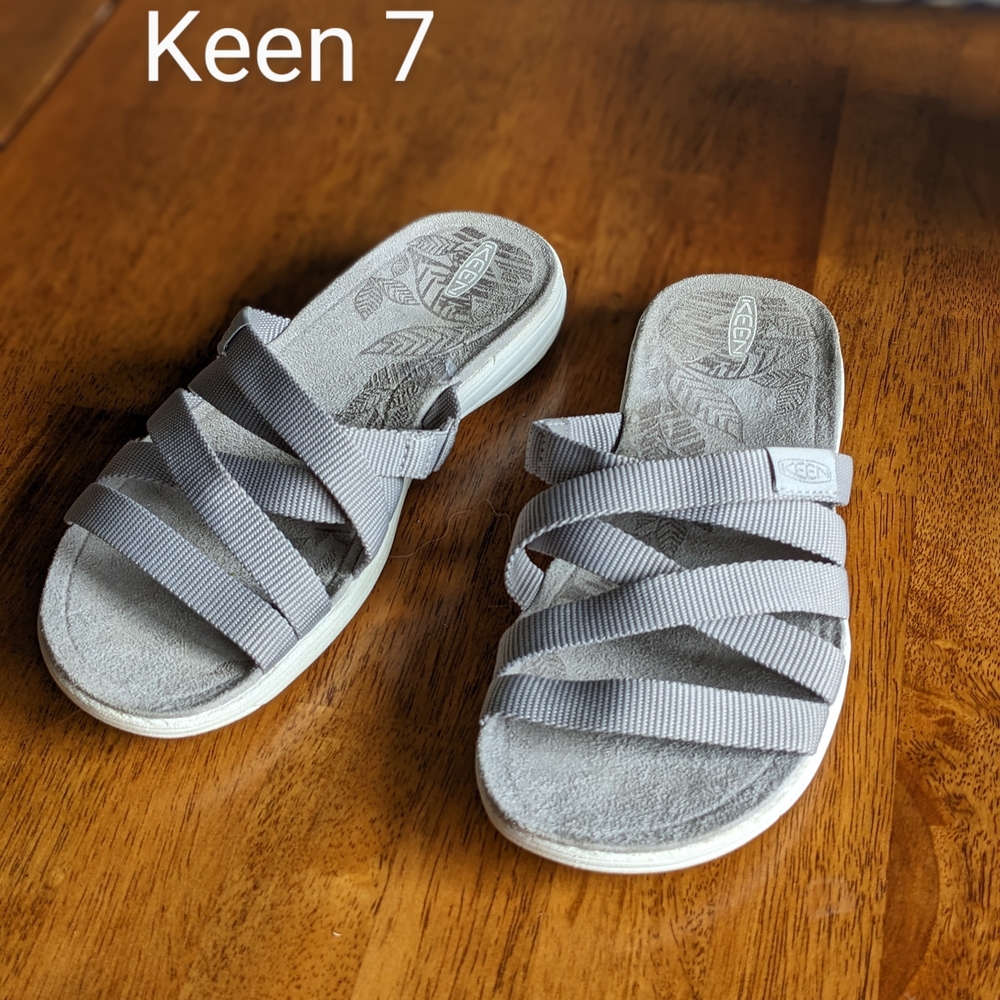 Keen Gray Sandals Women 7